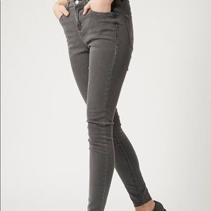 Topshop > MOTO Grey Leigh Jeans > 25